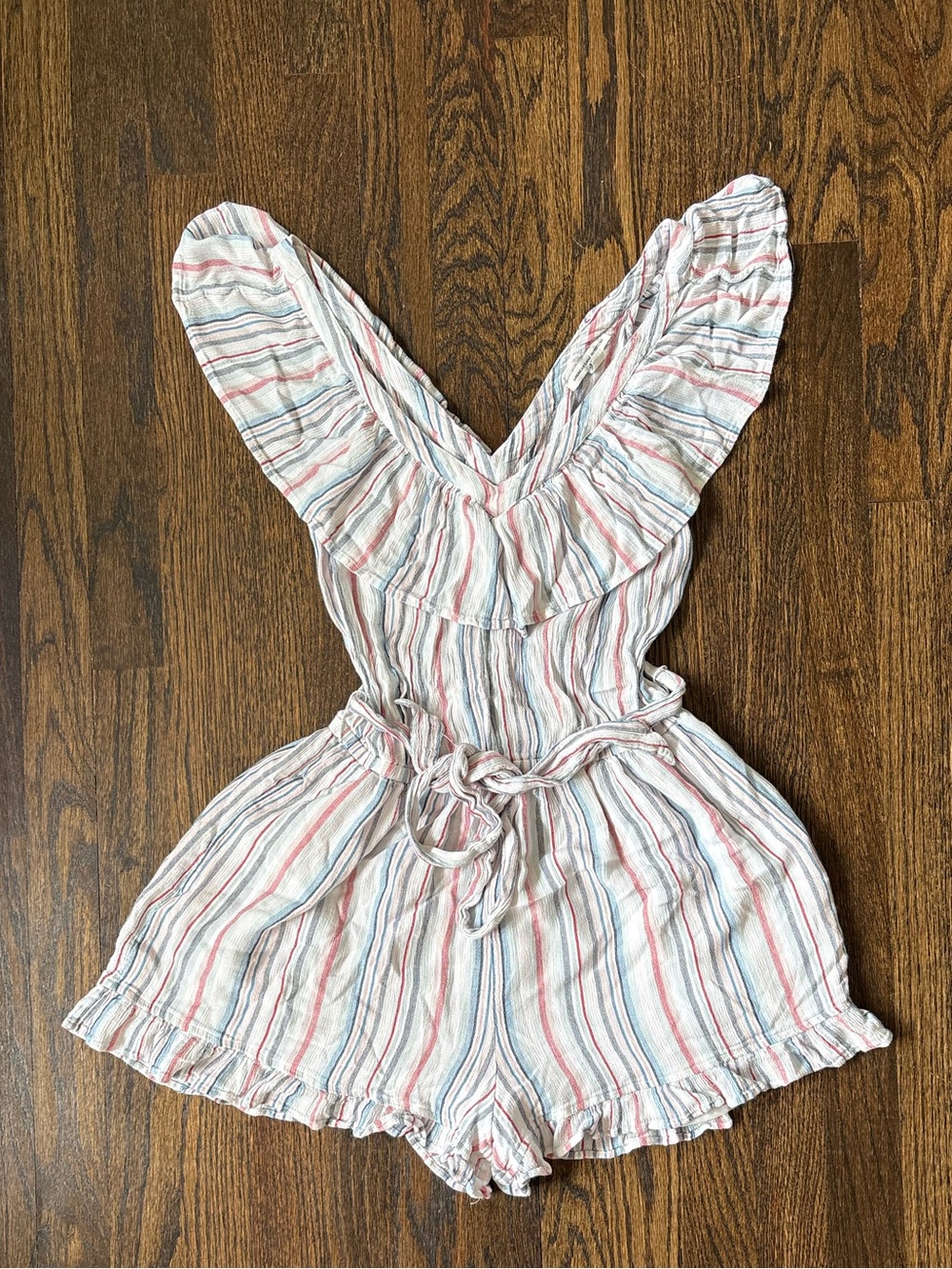 Women’s striped AE Romper